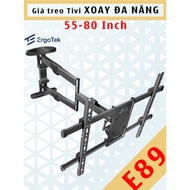 E89 - E86 Perpendicular Rotating TV Mount - TV Mounting Bracket – [40 - 80 Inch Screen] [90 Degree R