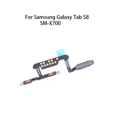 Home button fingerprint sensor flex cable for Samsung Galaxy Tab S8 SM-X700