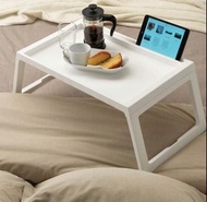 [陳列蝕賣] IKEA 膠床上置物架 可放電腦 可作用餐使用 （黑/白兩色選擇）