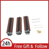 supergoodsales DIN Rail Terminal Kit 3 Pcs Flame Retardant Wire Connector with 6 Marker Strips for 2