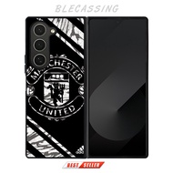 Hardcase Casing Samsung Galaxy Z Flip Fold 6 5 4 3 5G Cover Man Utd BC638
