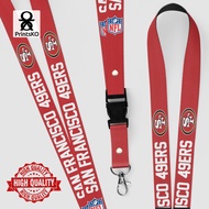 Lanyard / ID Lace w/ NFL - San Francisco 49ers Design