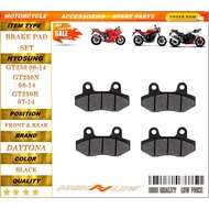 HYOSUNG GT250 R BRAKE PADS STREET BIKE BIKE TOP QUALITY