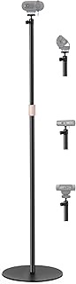 AceTaken 63'' Webcam-Floor-Stand Holder Compatible with Logitech Brio-101,Brio 100,Brio 301,Brio 300
