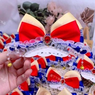 Lolita Snow White Bow Headdress Hair Clip Lolita Hair Accessories