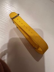 全新八達通尼龍錶帶16mm 黃色 Sketto 原$88 小童