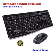 Logitech MK120 USB Wired Keyboard Mouse Package - Logitech MK120 Keyboard Mouse MK 120 Logitech MK12
