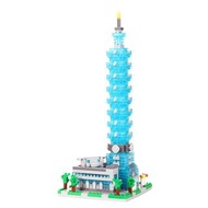 Taipei101台北101授權-YouRblock微型積木-DIY台灣摩天大樓