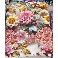 READY STOCK KAIN MANGO MURAH VIRAL MANGO 3D/KAIN PREMIUM SEJUK LEMBUT/HANTARAN/HARI RAYA/KAIN MANGO/