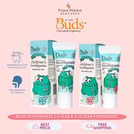 Buds Organic Children Peppermint Toothpaste With Xylitol Peppermint Buds