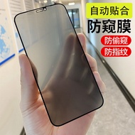 Apple Privacy Screen Protector x xs xr Tempered Film max7Mobile Phone iPhone11/12/13Full Screen pro 