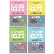 Sách - Hacker IELTS Basic: Reading + Listening + Writing + Speaking (Combo 4 Cuốn)