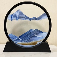 3D sand painting dynamic displayflowing sand art rotating gift decoration