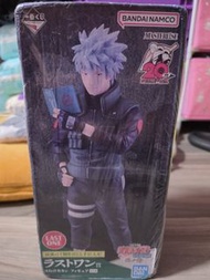 萬代 Bandai Namco 火影忍者二十週年一番賞 忍之羈絆 Last賞 旗木卡卡西手辦，附原裝盒未拆包裝