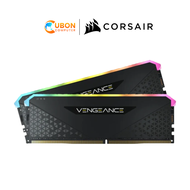 RAM (แรมพีซี) 32GB(16GBx2) DDR4 3600MHz CORSAIR VENGEANCE RGB RS ประกัน LT (CMG32GX4M2D3600C18)