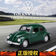1: 24 Alloy Car Volkswagen Volkswagen Beetle Beetle Model Decoration Retro Car Gift