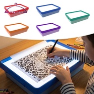 [deevoka] Sensory Light Table Adjustable Brightness Educational Art Table Interactive Learning Toy f