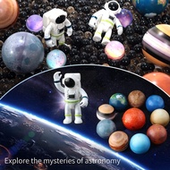 Premium Contents 9/10 Planet Shaped Elastic Ball Toys - Educational Toys - Solar System Planet Balls