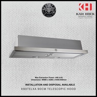 BERTAZZONI K90TELXA 90CM TELESCOPIC HOOD + 2 YEARS WARRANTY