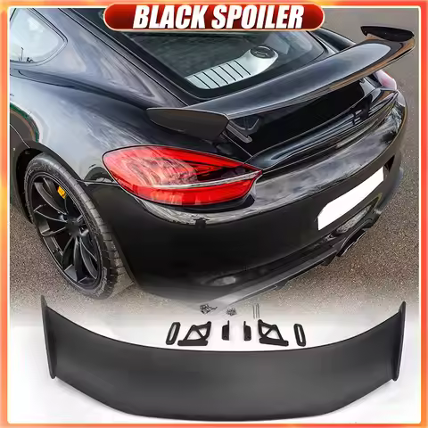 For Porsche 986 987 981 911 GT4 718 Cayman Boxster Rear Trunk Spoiler Wing Car Accessories
