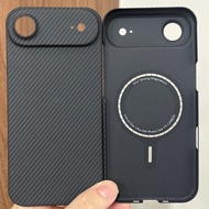 yyyMagnetic 600D Real Aramid Carbon Fiber Phone Case Cover On For iPhone 17 Air 5G 17Air IPhoneAir 2