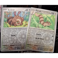 Sentret+ Furret (RH)- 118/159+119/159 [SV: Journey Together]