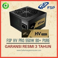 PSU FSP HV PRO 550W 80 Plus power supply