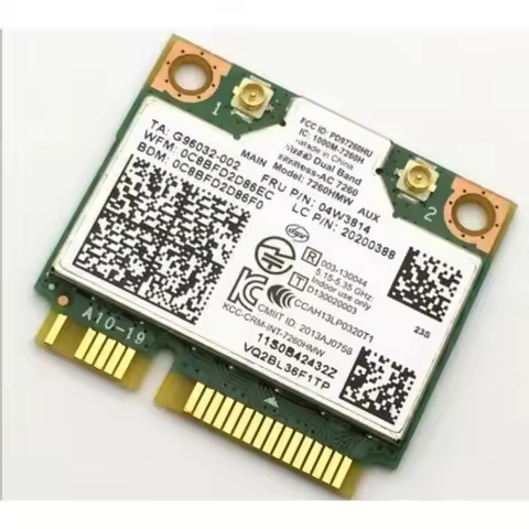 wireless-AC 7260 7260HMW wifi bluetooth 4.0 mini Card for Intel Lenovo thinkpad IBM 04W3814