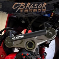2026 GPS Navigation Bracket For CBR650R CBR 650R 2017-2025 2024 Motorcycle Accessories Mobile Phone 