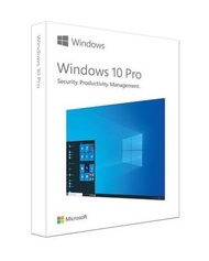 ของเเท้ microsoft Windows Win Pro FPP 10 P2 32-bit/64-bit Eng Intl USB