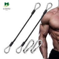 ALANFY Gym Cable Extension, Stainless Steal Tricep Pull Down Fitness Extension Cable, Durable Profes