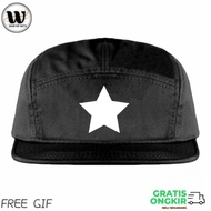 BEST QUALITY 5 Panel HAT EQUIVALENT TO DISTRO Men's and Women's Outfit. Snapback hat. Can be worn by