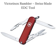 Victorinox Rambler – Compact Swiss Army Knife with 10 Essential Tools
