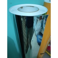 Chrome Vinyl cutting sticker untuk kereta motor tulisan happy birthday balloon