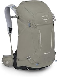 Osprey Hikelite 32L Unisex Hiking Backpack, Tan Concrete, Medium/Large