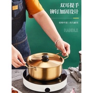 Ramen Instant Noodles Soup Pot Bibimbap Home Instant Noodles Pot Small Saucepan Korean Noodles Korean Style Internet Cel