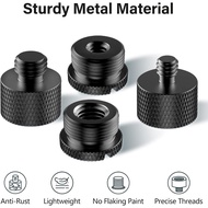 4 Pack Thread Adapters Mic Screw Adapters for PILSAMAS PPL35 Pro Low Profile Mic Arm Boom Arm Mic St