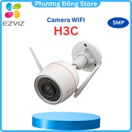 EZVIZ H3C 5MP Wifi Camera is extremely clear, Night Color, 2-way conversation, body shape detection 