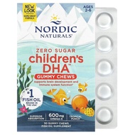 Nordic Naturals Childrens DHA Gummies Omega-3 EPA & DHA ชนิด 30 กัมมี่