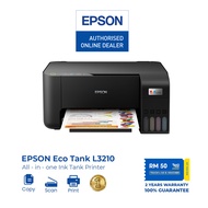 Epson EcoTank L3210 All-in-One Ink Tank Printer (with Original Epson 003 Refill Ink 1 Set, Not Compa