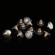 TODAY MARKET Earring Back Stoppers Earrings Cap Round Ear Plug Blocked Caps