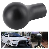 CFTGIW Gear Shift Knob 14mm/0.55in ID Black with Sticker and Thread Adapter Fit for in Your Palms Re
