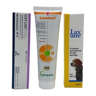 Dechra Cat Lax / Vetoquinol Laxatone / Zoetis Lax'Aire BEST Hairball Formula for Cats Dogs Laxative