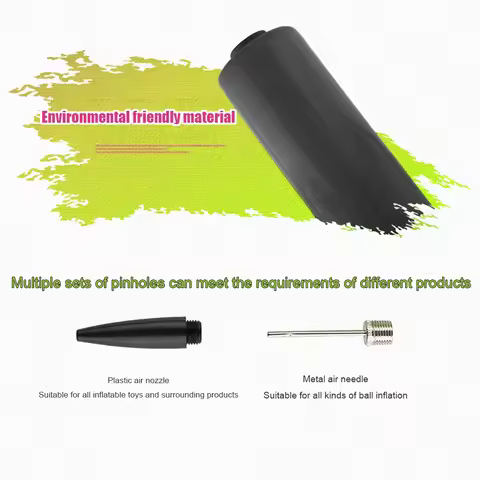 Air Inflatable Basketball Pump Accesories Portable Bicycle Pump Tire Hand Pump Swimming Ring Inflata