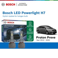 Bosch LED Powerlight Retrofit 6000K Proton Preve (2012 - Present) H7 Car Halogen Headlight Retrofit 