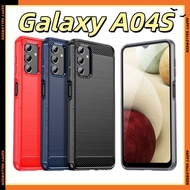 Samsung Galaxy A04S Carbon Fiber Samsung A04S Shock-resistant Phone Case A04S Protective Case SM-A04