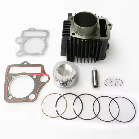 110cc cylinder Kit fit for Zongshen Lifan Loncin Bashan Jianshe Jialing Honda etc....Horizontal 110c