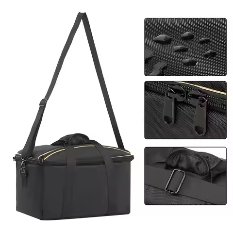 Speaker Carrying Case Shockproof Carrying Case Bag Anti-Drop Adjustable Shoulder Strap for JBL Authe