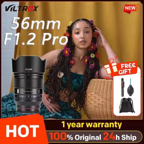 Viltrox 56mm F1.2 Pro Auto Focus APS-C Large Aperture Portrait Cameras Lens for Fujifilm XF for Sony