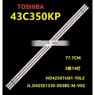 (BL3040) TOSHIBA 43C350KP TOSHIBA 43" LED TV BACKLIGHT (LAMPU TV) TOSHIBA 43 INCH LED TV BACKLIGHT 4
